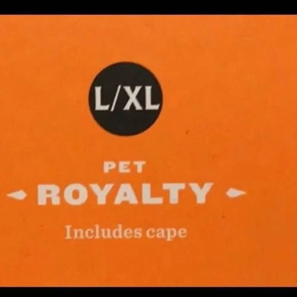 New Dog Royal Costume Size L/XL